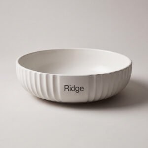 Fluted Serving Bowl