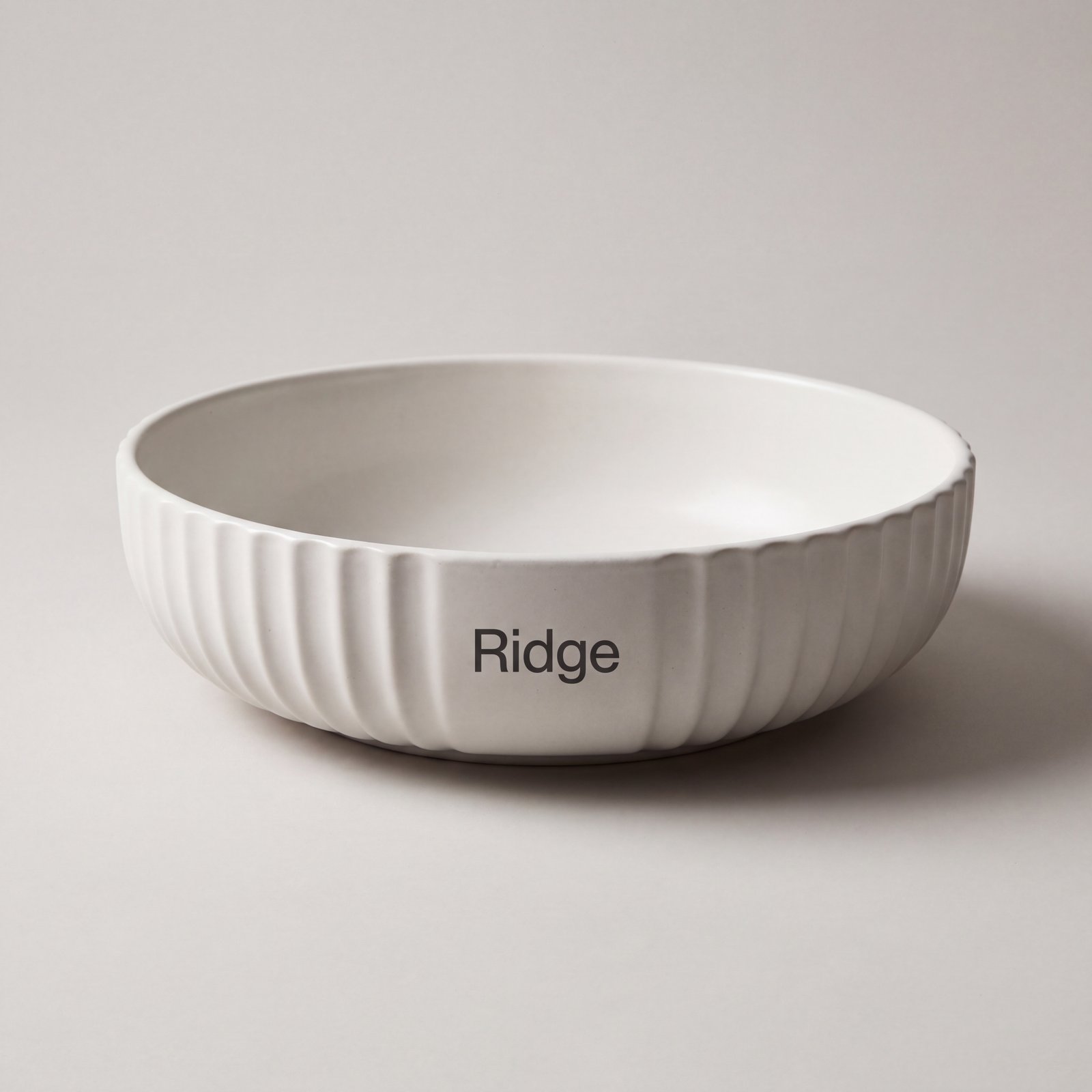 Fluted Serving Bowl